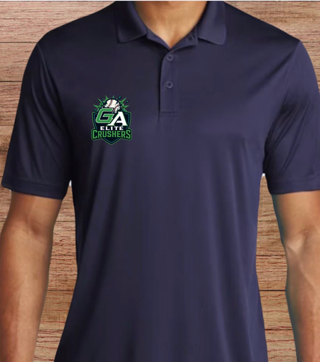 GA Elite Crushers Navy Polo